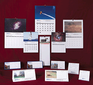 Digitally printed calendars
